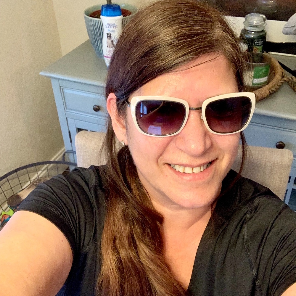 AUTHENTIC CHANEL CH4203 C459S6 Silver Gray Sun - Picture 6 of 7